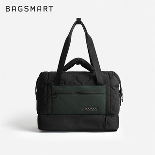 Bagsmart large-capacity travel backpack travel handbag short-distance luggage sports crossbody bag craftsmanship quality black medium