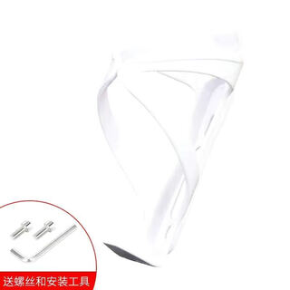 Merida universal bicycle water bottle rack mountain bike road bike water cup rack folding bike water bottle rack cycling accessories (buy 1 get 1 free) white - free tools + installation screws