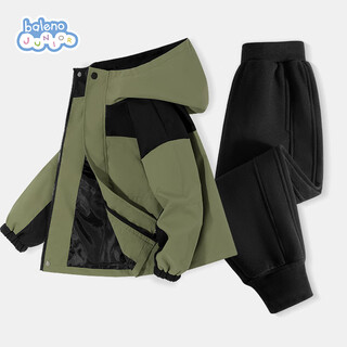 Baleno boys suit 2025 spring and autumn new boys outdoor sports charge jacket medium and big children autumn sports sweatpants thin