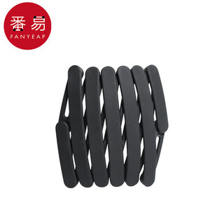 Fanyi folding headband a1p501 - retractable headband for travel, portable, face wash, non-slip, pressed hair bundle, foldable black 1 piece