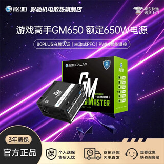 Galaxy game master gm500/600/750 rated 500/600/750w computer power supply 80plus white label/active pfc/single 12v/intelligent temperature control/support backline game master gm650 white label straight out