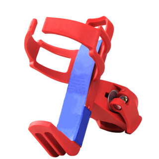 He jiagong universal water bottle rack road bicycle water cup holder dead fly clip random hanging children's bicycle water bottle rack red water bottle rack