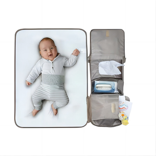 Baby newborn baby diaper pad, portable urine-proof pad, waterproof, easy to scrub, multi-functional maternity care pad, diaper bag, camel color