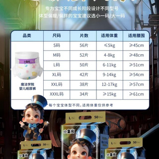 Beingmate xiaohuangshang diapers newborn baby diapers male and female baby pull-up pants one-piece soft toddler pants diaper size m