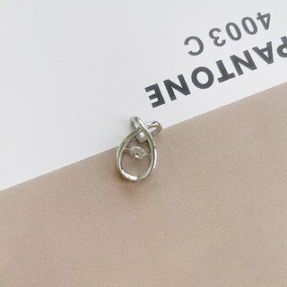 Nilan fat donglai's same style pt950 platinum pendant without chain pt950 women's necklace single pendant single 18 clavicle chain single to turn things around
