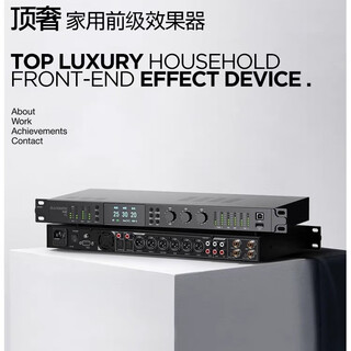 Zhongchuang qh-2a/t3 pre-amp effector digital pre-amp ktv box stage performance professional audio processor t3 genuine guarantee