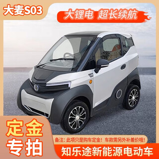 Xiangdong high-end laotoule adult four-wheel electric scooter for women mini small home without a driver's license 2025 new style customized gold (full payment upon arrival for vehicle inspection) 60v