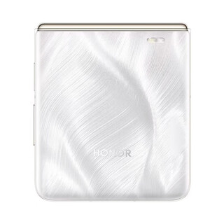 Honor magic v flip folding phone original glass back cover original disassembly 99 new rear case battery back magic flip original lower cover camellia white 99 new