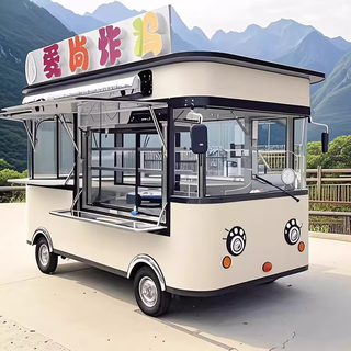 Elektrischer vierrädriger imbisswagen, nachtmarkt, multifunktionaler speisewagen, mobiler standwagen, frühstückswagen, 6 meter, 8 meter stand-imbisswagen, vierrädriger imbisswagen, konstruktionszeichnungen