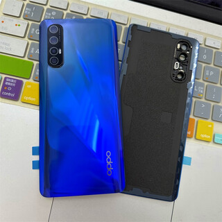 Suitable for opporeno3pro original glass back cover 4pro original disassembly rear case reno4 mobile phone rear screen battery reno3pro glossy blue starry night comes with frame