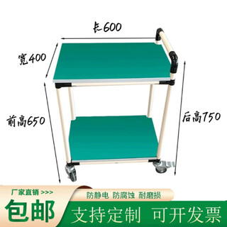Shantou lincun turnover vehicle material rack workshop multi-layer aging rack wheeled trolley tool cart workbench can be customized length 600* width 400* height 750* 2 layers mm manufacturer promotion