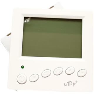 Utop water heating thermostat utip brand lcd temperature controller thermostat panel 805 water heating (white)