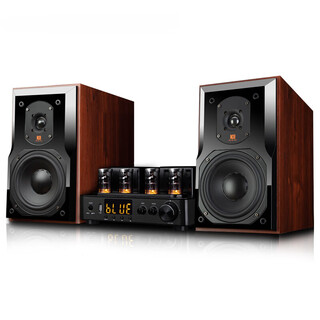 YTFY柏林之声德国A2发烧电子管胆机组合音响功放hifi音箱套装书架音响 （6.5寸）80S音箱+108胆机