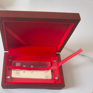 Pure silver raw material silver 100g silver bar 9999 silver investment high-end custom gift box collection gift silver ingot