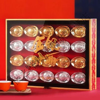 Lemanwu broken silver tea premium glutinous rice fragrance tea pu'er ripe tea jasmine flower fragrance gift box strong fragrance type 500g