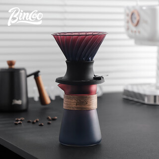 Bincoo hand-brewed smart cup coffee pot coffee utensils glass sharing pot