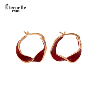 Eternelle french eternal french light luxury earrings niche earrings new earrings high-end birthday gifts