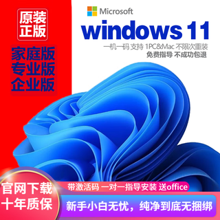 Win11 system genuine professional version windows11 reinstall system usb disk professional version activation code upgrade to professional version win11 professional version electronic version send email
