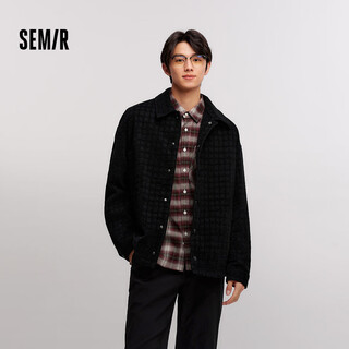 Semir jacket men's plaid velvet chenille denim jacket winter cotton clothes loose coach clothes 103724108101
