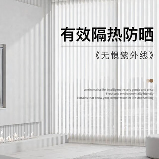 Sailotou electric dream curtain 2025 new smart curtain balcony floor-to-ceiling window blackout vertical venetian veil curtain sample amount is refundable