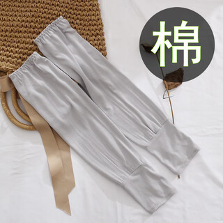 G luxome cotton sun protection sleeves for summer outdoor cycling and driving, unisex sleeves, anti-violet ray arm guards, breathable, sweat-absorbent, gray, one size fits all