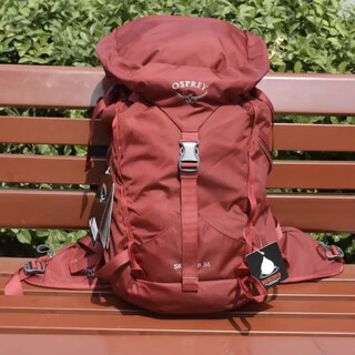 Osprey kitty hawk beetle 34l professional outdoor backpack hiking mountaineering bag men's and women's waterproof backpack beetle 34l red