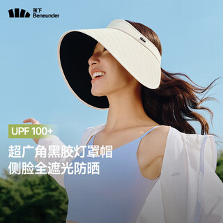 Beneunder lampshade hat large brim sun hat women's vinyl sun hat full face sunshade empty top hat sun hat bm563m