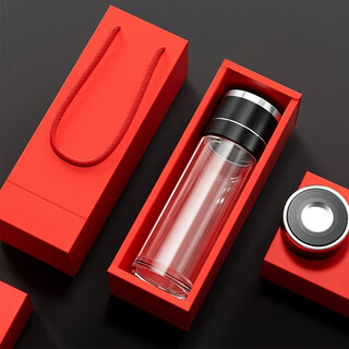 Winterpalace glass tea water separator cup as a souvenir to customers as a commemorative custom printed logo company event return gift