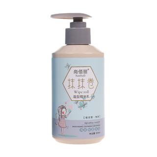Luo daishi shang baili's wiping and curling styling essence milk soft styling no-wash elastin moisturizing and smoothing frizzy and dry hair. shang baili's wiping and curling styling essence milk 1 bottle