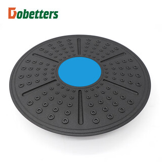 Fitness balance board balance pedal sensory rehabilitation training fitness equipment yoga board seesaw balance board-blue