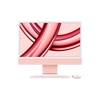 【95成新】Apple/苹果2023款 iMac 24英寸粉色 4.5K屏 M3(8+8核) 8G 256G  一体式电脑MQRD3CH/A  