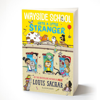 歪歪路小学3：新来的代课老师 Sideways Stories From Wayside School 路易斯萨奇尔 桥梁章节书课外阅读 进口原版 英文书