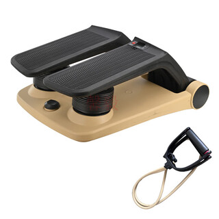 Household multifunctional air stepper foot climbing machine training walking machine sports fitness equipment mute beige