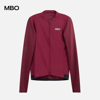 Meissenland (mbo) mbo cycling clothing autumn and summer men's and women's cycling clothing thin breathable sweat-absorbent comfortable road cycling long-sleeved top autumn and summer thin dark red long-sleeved xl xxl