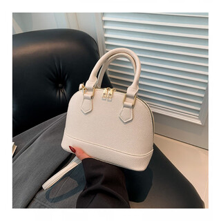 Scarecrow small bag for women 2025 new fashion retro portable shell bag simple casual one-shoulder crossbody bag for women girlfriend wife mother mother gift off-white