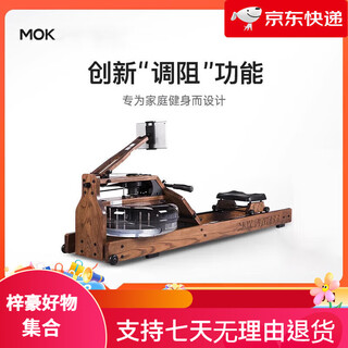 Mokfitness new product mokm16p smart home folding water resistance rowing machine multi-speed adjustable fitness equipment 618 m16