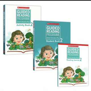 Jingpin shining color print xuele graded reading textbook guided reading program short reads level 2 textbook + exercise book + reading log