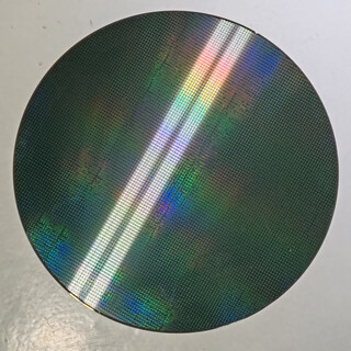 Crystal cpu wafer wafer photolithography integrated circuit chip semiconductor silicon wafer teaching science test 12 inches 07 free acrylic bracket