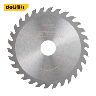 Deli alloy steel circular saw blade woodworking cutting blade angle grinder blade circular saw blade 5 inches x40t (silver) (sheet) dl6605040