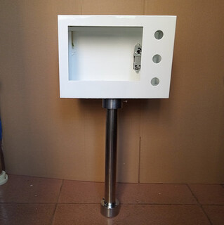 Greenland 7-inch touch screen installation box, weilun, xinjie touch screen control box, industrial human interface electrical box, bracket, 3 22 switch hole single boxes + no. 45 steel bracket