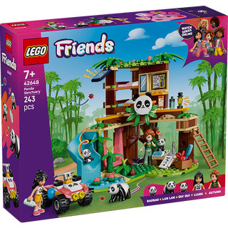 Lego building blocks building good friends 42648 panda sanctuary girls and children toys birthday gift