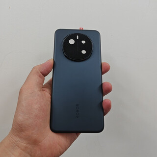 Suitable for honor magic7 mobile phone original back cover magic 7pro original back shell battery back cover protective case magic7 velvet black original dismantled 99 new with frame