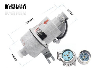 Jinrong explosion-proof plug ac-16 oblique plug 220v three-core unit