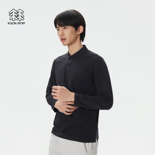 Kolon sport men's seco long-sleeved polo urban commuting inner wear antibacterial moisture absorption quick-drying sun protection upf50+ t-shirt