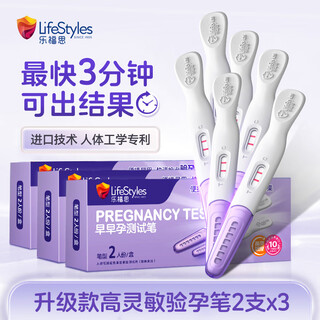 Jissbon loves pregnancy test stick early pregnancy test paper and pen pregnancy test accurate and fast home disposable upgraded model faster and more accurate highly sensitive pregnancy test pen 6 pieces
