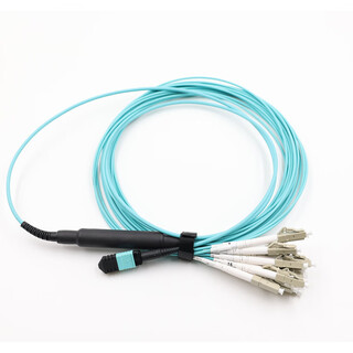 荟创 16芯MPO光纤线 母头APC-LC/PC 多模低损OM3 ；1.5米