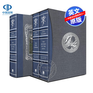 Original english version the lord of the rings deluxe illustrated boxed j. r. r. tolkien tolkien