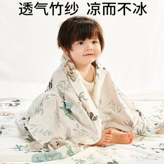 Shantou lincun baby special blanket, children's cool quilt, ice silk blanket, bamboo cotton fiber gauze cloth, summer baby air-conditioning quilt 1. double layer bamboo cotton gauze, recommended for 29 and above