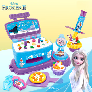 Disney (Disney) Máquina de pizza para niños Colorido Mudro de juego Juguesa Toyes hechos a mano Regalos de regalo de cumpleaños congelados