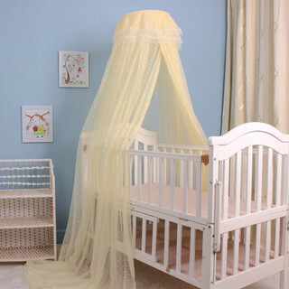 Nanbowan one-piece floor-standing baby mosquito net, dome crib mosquito net, princess mosquito net, bb mosquito net, palace mosquito net, white ordinary mosquito net
